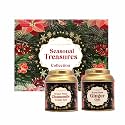 Sancha Tea Boutique, Seasonal Treasures Collection | Warm Glow Ginger Chai &amp; Winter Peace Chamomile Green Tea | Festive Wellness Duo | Premium Handcrafted Teas