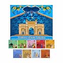 Sancha Tea Gift Box, Traditions of India Collection (Gateway of Edition), Festive Hamper with 9 Assorted Teas, 225gms Loose Leaf