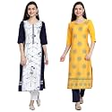 Women39s Crepe Regular Kurta