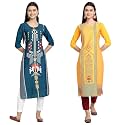 Women39s Crepe Regular Kurta