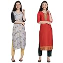 Women39s Crepe Regular Kurta