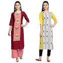 Women39s Crepe Regular Kurta