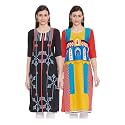 Women39s Crepe Regular Kurta