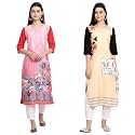 Women39s Crepe Regular Kurta