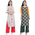 Women39s Crepe Regular Kurta