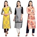 Women39s Crepe Straight Kurta