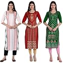 Women39s Crepe Straight Kurta