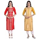 Women39s Crepe Straight Kurta