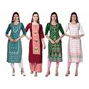 Women39s Crepe Straight Kurta