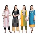 Women39s Crepe Straight Kurta