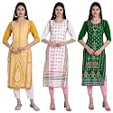 Women39s Crepe Straight Kurta