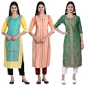 Women39s Crepe Straight Kurta