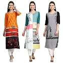 Women39s Crepe Straight Kurta