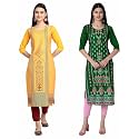 Women39s Crepe Straight Kurta