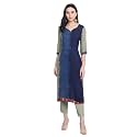 Women39s Rayon Regular Kurta