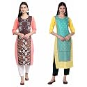 Women39s Crepe Straight Kurta