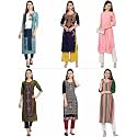 Women39s Crepe Straight Kurta