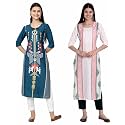 Women39s Crepe Straight Kurta