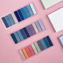 SANCORP Self-Adhesive Sticky Tabs Index Tabs for Books Page 600 Sheets Sticky Notes 200 Sheets Sticky Notes, 10 Colors