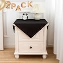 sancua 2 Pack Small Square Tablecloth 24