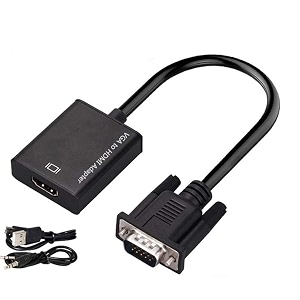 SANCY VGA to HDMI Converter Adapter with