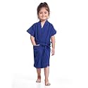 SAND DUNE Baby Girls Terry Cotton Bathrobe