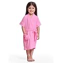 SAND DUNE Girls Terry Cotton Bathrobe Knee