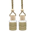 Sandalwood Rose Car Air Freshener Hanging, Long Lasting Essential Oil Diffuser for Car, 2 Pack Fragrance, Reusable Glass Bottle Car Freshener, Made in USA Simplee &amp; Co