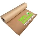 Sandbaggy Biodegradable Landscape Fabric - Garden Paper for Weeds - Paper Mulch Rolls - Made in America (2 ft x 475 ft, 10)