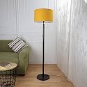 Tango Floor Lamp in Solid Wood with Walnut Finish for Home, Living Rooms, Bedroom, Office, Gift Purpose (16" x 16" x 60") (Pack of 1)