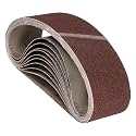 10 Pcs Sanding Belts 4 x 36 Inch 36 Grit Aluminum Oxide