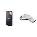 SanDisk 500GB Extreme Portable SSD 1050MB/s R, 1000MB/s W,Upto 2 Meter Drop Protection with IP55 wat