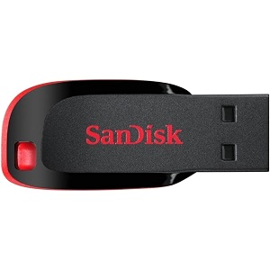 sandisk cruzer blade 32gb usb 20 flash drive pendrive red 5y warranty sdcz50-032g-i35