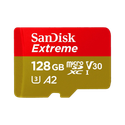 SanDisk SDSQXAA-128G-GN6MN Extreme A2 128 GB MicroSDXC Class 10 190 MB/s  Memory Card Compatible with Camera, Mobile