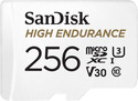 SanDisk SDSQQNR-256G-GN6IA High Endurance 256 GB MicroSD Card Class 10 100 MB/s  Memory Card Compatible with Camera, Mobile