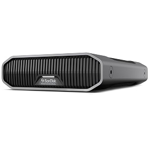 sandisk professional 12tb g drive desktop hdd