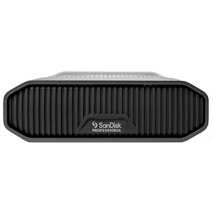 sandisk professional 8tb g-drive usb-c 10gbps desktop hdd for content creators video editors amp fast backups up to 280mbs read and write mac ready