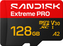 SanDisk SDSQXCJ-128G-GS6MA SANDISK Extreme PRO microSD UHS-I Card 128 GB MicroSDXC Class 10 250 MB/s  Memory Card Compatible with Mobile, Computer, Tablet, Camera, Gaming Console