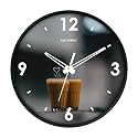 SANDROSE Plastc Chai Tea Printed Analog Wall