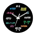 SANDROSE Mathematics 10 inch Designer Plastic Analog