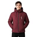 SANE Men39s Hooded Puffer Jacket Quilted Winter