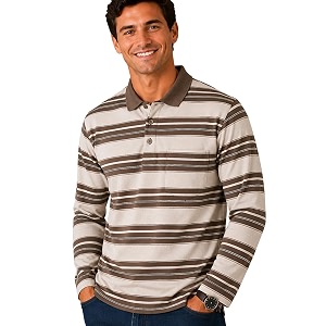 SANE ORIGINALS Full Sleeves Polo T-Shirt for