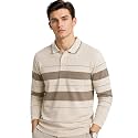 SANE ORIGINALS Full Sleeves Textured Polo Tshirt