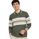 SANE ORIGINALS Full Sleeves Textured Polo Tshirt