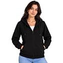 SANE ORIGINALS Women39s Cotton Blend Fleece Zip