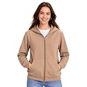 SANE ORIGINALS Women39s Cotton Blend Fleece Zip