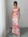 SANEPI Women Maxi Pink Full Length Dress