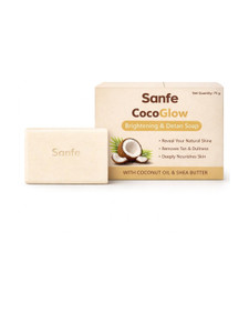 Sanfe Cocoglow Brightening Detan Soap Suitable