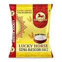 Sangamam Rice Lucky Horse Premium Sona Masoori Rice, Steam Rice, Six Month Old Rice With Preserved Nutrients, Authentic Sona Masoori Rice for Everyday Use (5 Kg)