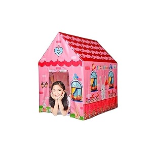 colorfull light weight kids play tent house for 3-13 year girls and boys multi color so sweet home